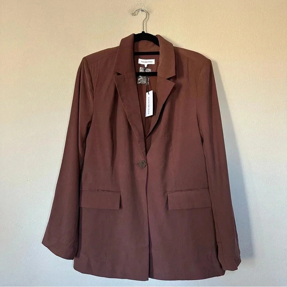 WEWOREWHAT Relaxed Blazer Size Small NWT - Picture 6 of 9